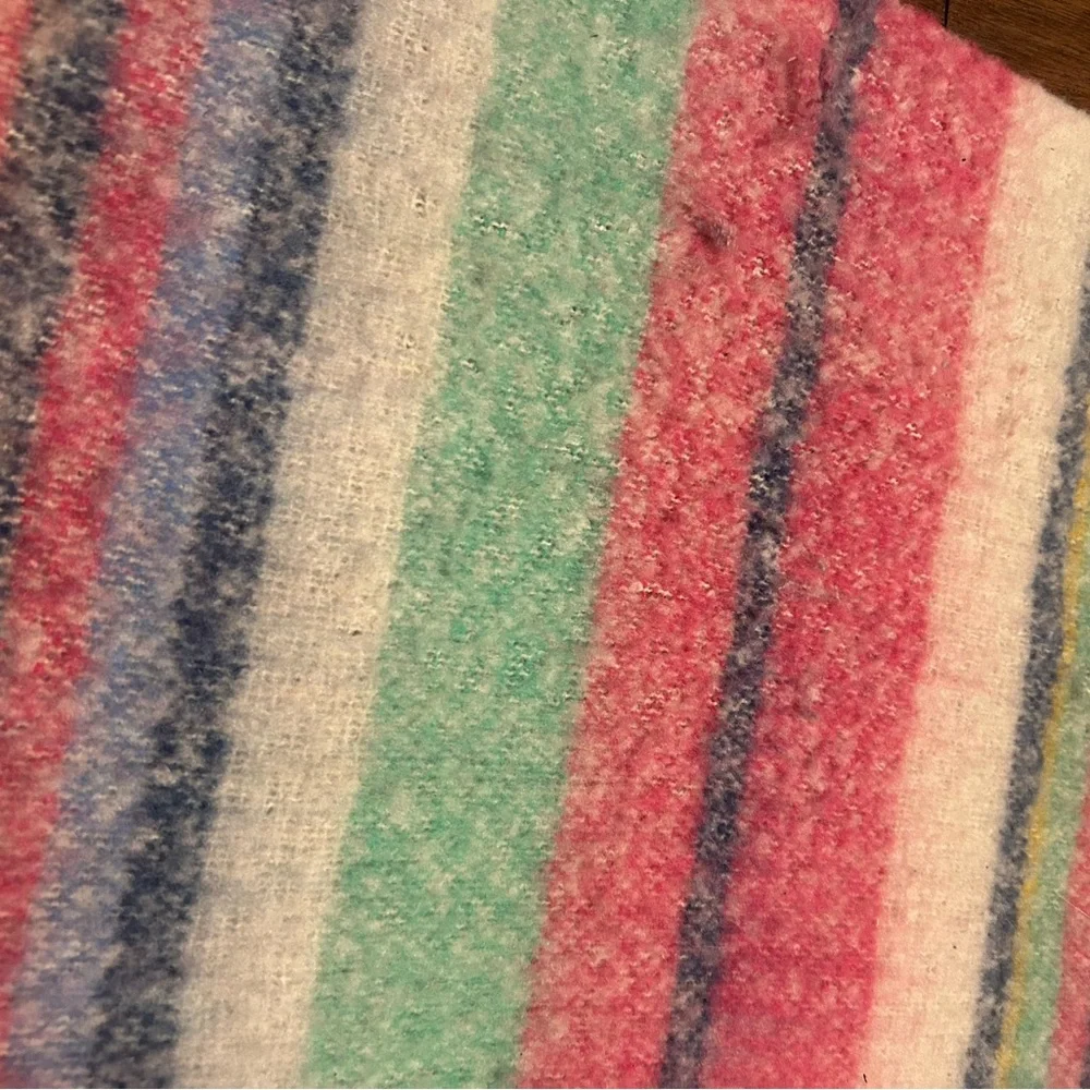 Free People Skye Stripe Fringe Throw, 50